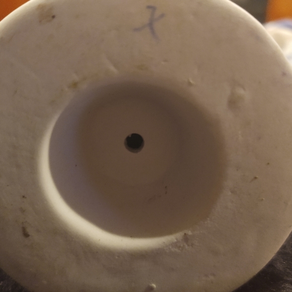 Set of German porcelain blue boy and girl - Picture 3 of 6